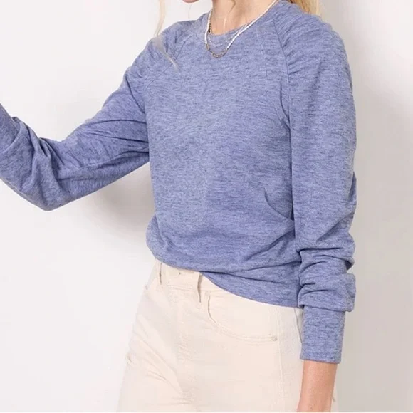 Evereve Lowell Brushed Pullover - Picture 5 of 5